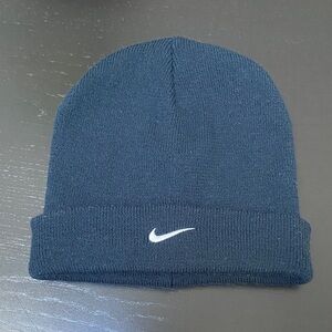 Nike Dark Blue Knit Beanie Youth Size Big Kids